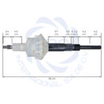 Transmisión tipo WW01A00640 233D2549G003 sirve Mabe Kraken 16-17kgs WMP - Imagen 4