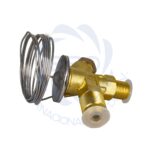 Valvula de expansion termodinamica con igualador externo y angulo abocinado 1/2" para refrigeración