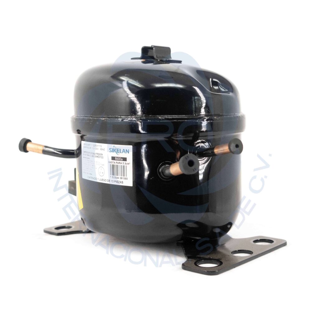Compressore Frigorifero Secop ACC Cubigel HMK80AA - R600a, 1/7 Hp, 8.10 Cm³, LBP Per Electrolux